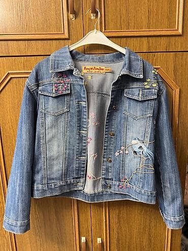 Куртки: Куртка жіноча M, стан - Хороший, колір - Блакитний — 2