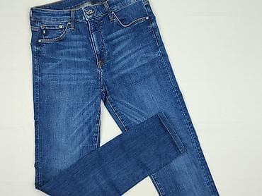 Жіночі джинси скінні (середня посадка), класичний синій денім з легким на lalafo.ua Жіночі джинси скінні (середня посадка), класичний синій денім з легким